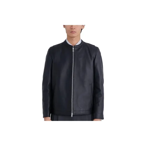 UNITED TOKYO Leather Jacket Men's Black