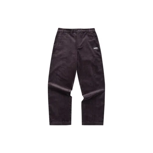 ANTA Тренировочные брюки Унисекс Какао-коричневый