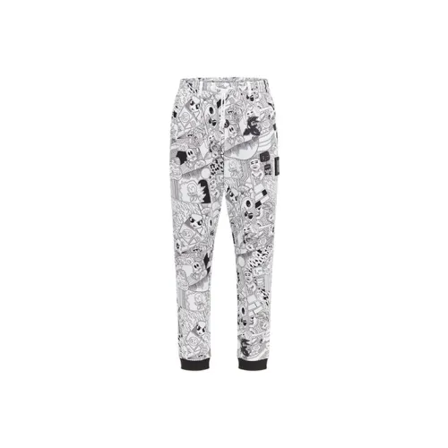 Hugo Boss Белые Мужские Вязаные Спортивные Штаны