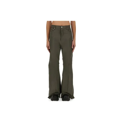 RICK OWENS совместный бренд RO Джинсы Мужские Зеленые