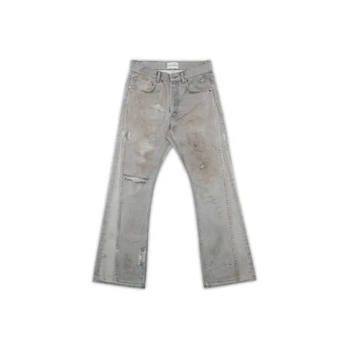 SOD Co. Серые унисекс джинсы