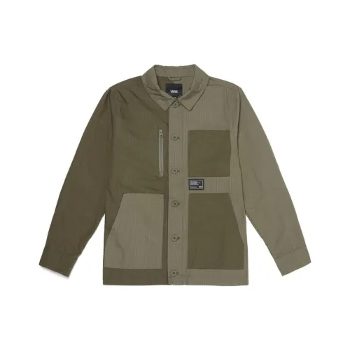 Vans Куртки и Пальто Мужской Хаки