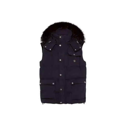 PHILIPP PLEIN SS24 Down Jacket Men's Midnight Blue
