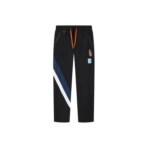 FILA x MIHARA YASUHIRO Глубокий черный Мужские Вязаные Тренировочные Штаны
