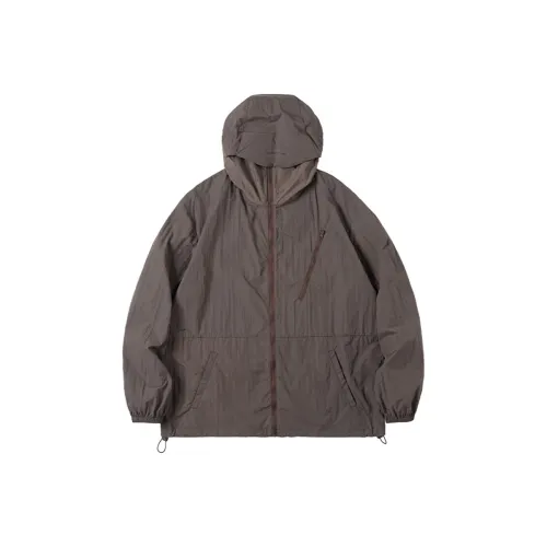 ENSHADOWER Темно-серо-коричневый умбра унисекс куртки