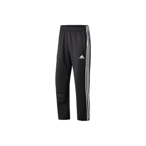 Adidas Черные Мужские Вязаные Тренировочные Штаны