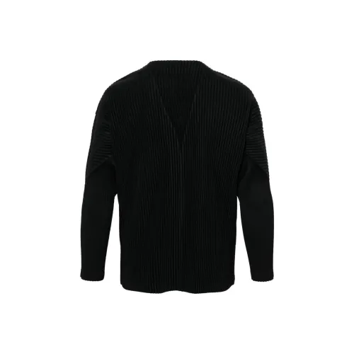 Homme Plissé Issey Miyake Куртки и Пальто Мужской Черный