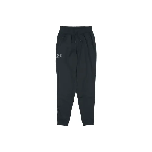Under Armour Черные Мужские Вязаные Тренировочные Штаны