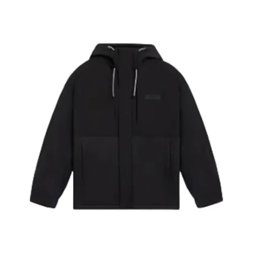 LINING Хлопковый пуховик Мужской Черный