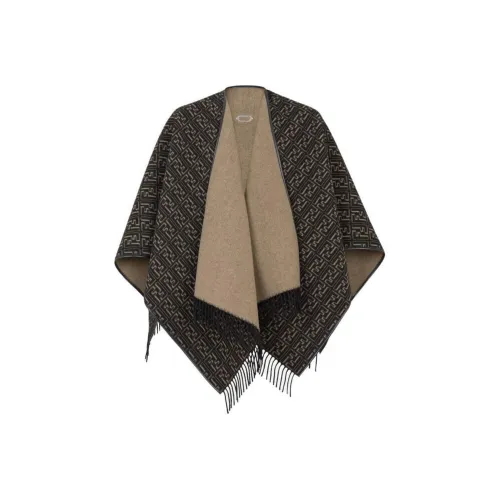 Fendi Мужские черные плащи