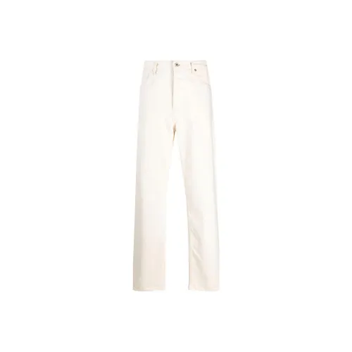 JIL SANDER Белый Мужской Джинсы