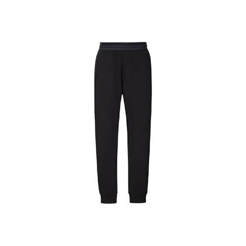 UNIQLO x JIL SANDER +J FW20 Jil Sander Collaboration Series Вязаные Спортивные Штаны Мужские Черные