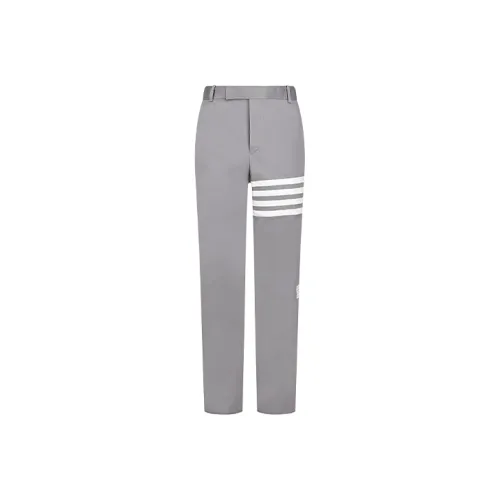 THOM BROWNE Серые Мужские Повседневные Штаны