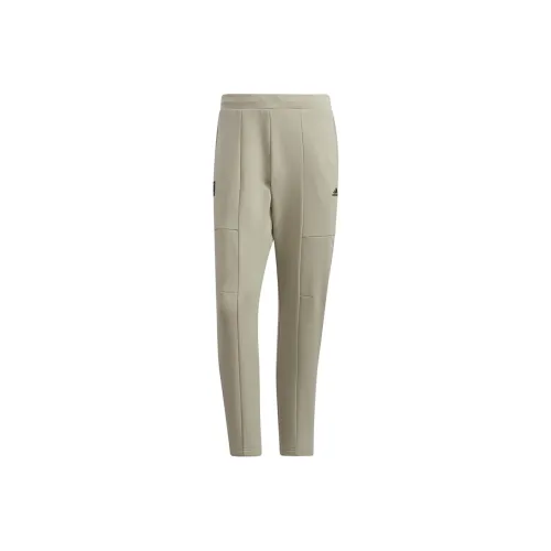 Adidas Wuji Series Хаки Мужские Вязаные Тренировочные Штаны