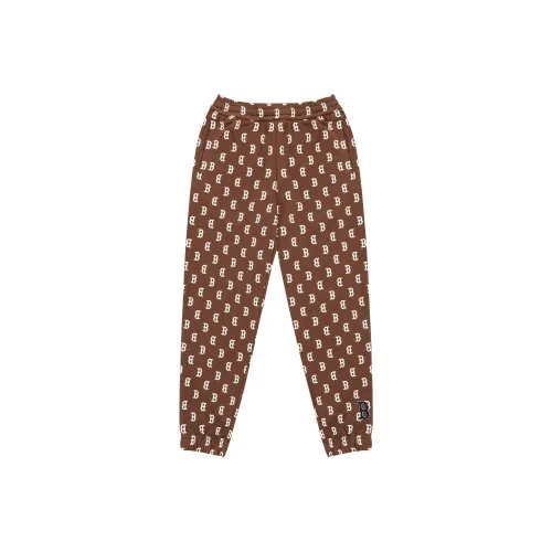 Mlb Base Logo FW22 Повседневные штаны Унисекс Темно-коричневый