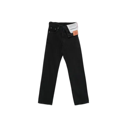 YProject FW24 Джинсы Унисекс Черный