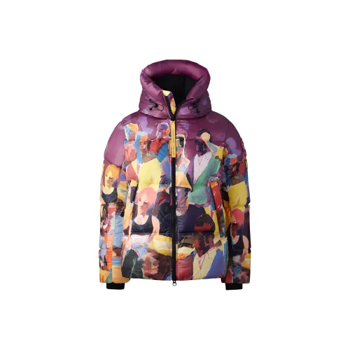 Canada Goose x NBA X KIDSUPER SS24 Пуховик Унисекс Фиолетовый