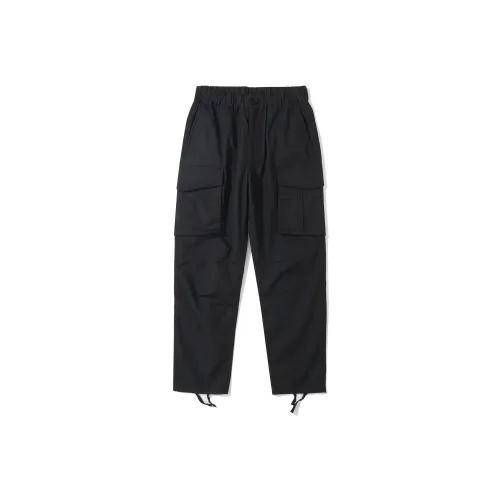 MEET ROY Black Unisex Cargo Pants MEET ROY Черные унисекс карго брюки