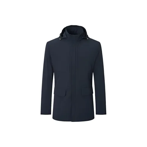 SAINT ANGELO Midnight Blue Мужской Тренч