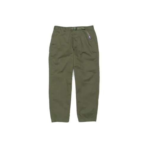 THE NORTH FACE PURPLE LABEL Армейский зеленый Унисекс Повседневные брюки