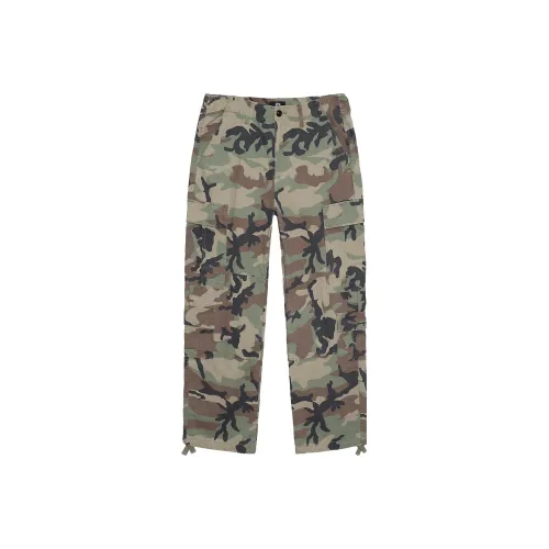 Stussy Surplus Карго Брюки Унисекс Камуфляж