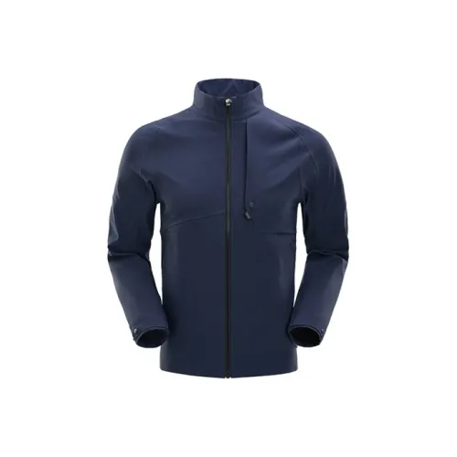 KAILAS Мужские Softshell Куртки Французский Морской Синий