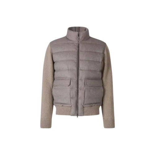 HERNO Down Jacket Men's Light Brown