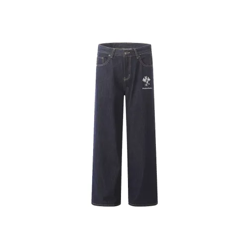 Beam Mix With Kimchi Джинсы Унисекс Темно-синий