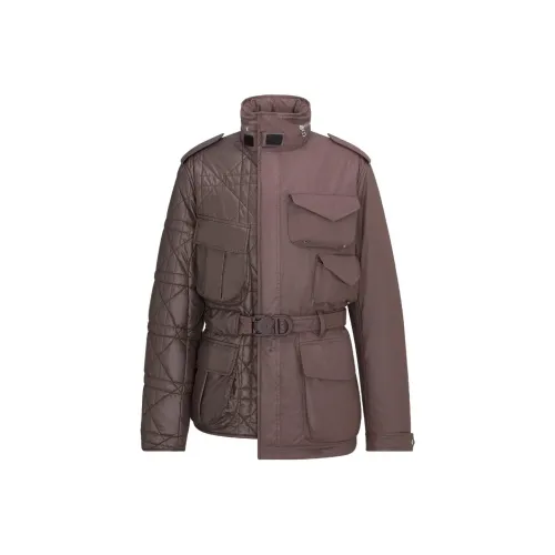 DIOR FW23 Куртки и Пальто Мужской Коричневый