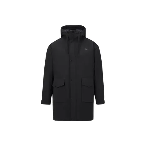 Reebok совместный бренд FW AW22 Пуховик Унисекс Черный