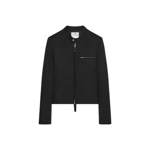 COURREGES SS25 CITY JACKET Куртки Пальто Мужской BLACK BLACK