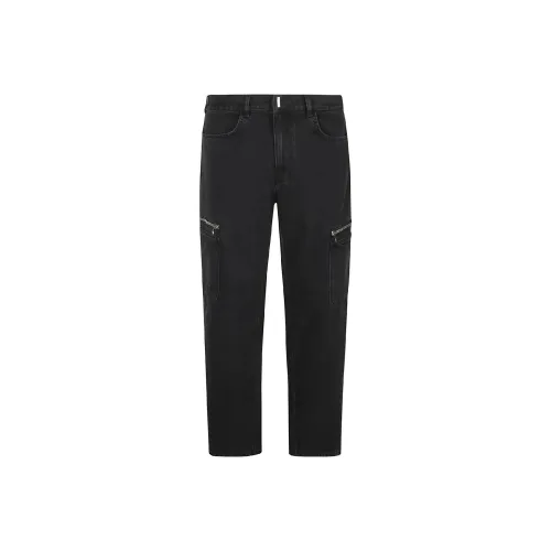 GIVENCHY SS23 Карго Брюки Мужские Черные