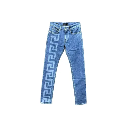 VERSACE Blue Men's Jeans VERSACE Синий Мужские Джинсы