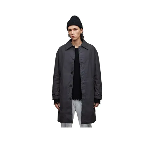 ALLSAINTS Серый Мужской Тренч