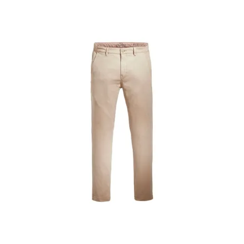 Levis Прямой крой Повседневные брюки Мужские Хаки