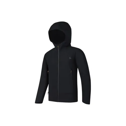 FILA x DUNHUANGBOWUGUAN LIANMINGKUAN EXPLORER Куртки и Пальто Мужской Темно-черный