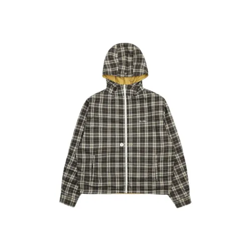 Badblood FW24 Куртки и Пальто Унисекс Клетка Желтый
