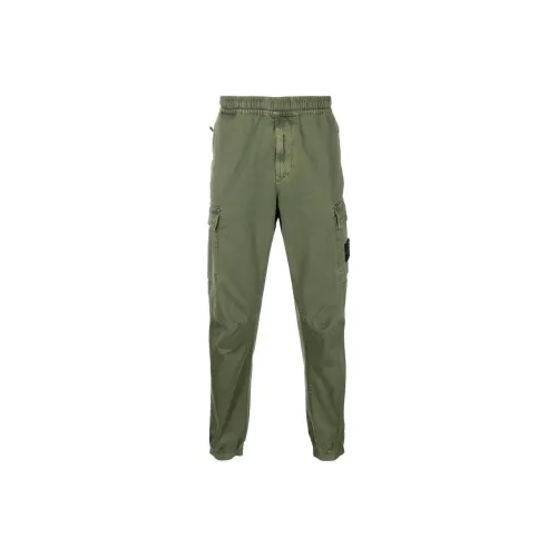 Stone Island Зеленые Мужские Карго Брюки