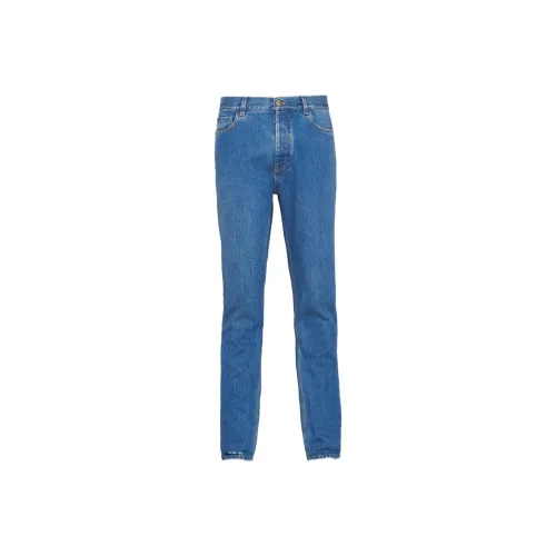 PRADA Blue Men's Jeans PRADA Синий Мужские Джинсы