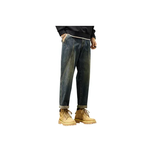 Booker Guest House Винтажные синие мужские джинсы