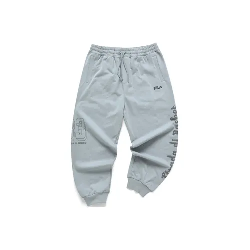 FILA FUSION Камень Темно-Сланцево-Серый Мужские Вязаные Тренировочные Штаны
