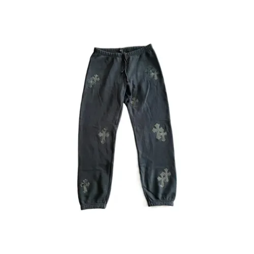 Chrome Hearts Вязаные Спортивные Штаны Унисекс Черные
