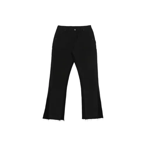 DANGEROUSPEOPLE Черные унисекс джинсы