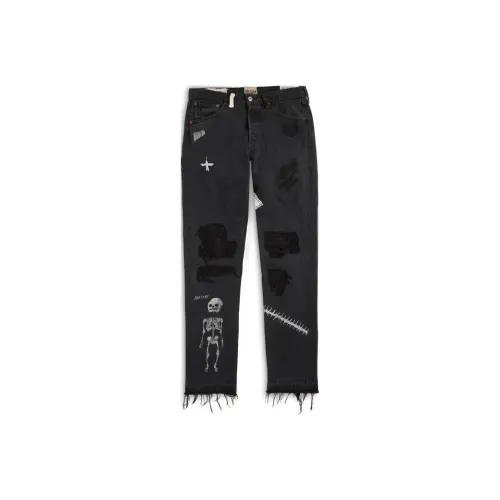 Gallery Dept. Черные Унисекс Джинсы