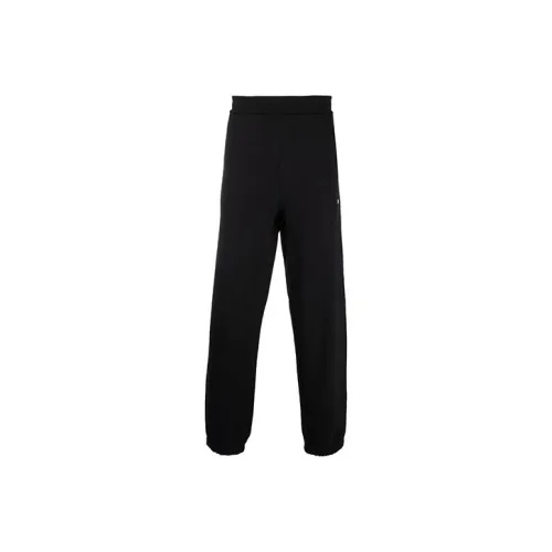 MSGM Черные Мужские Вязаные Спортивные Штаны