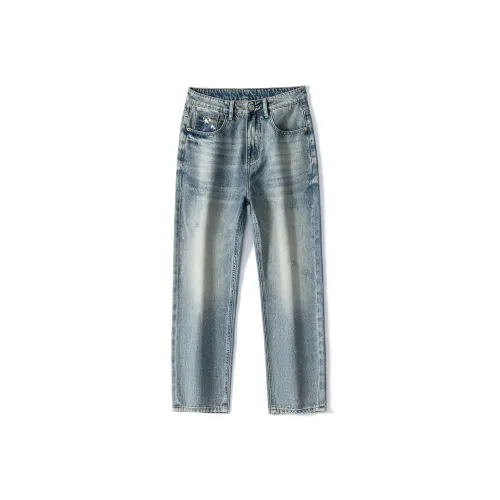 JUCY JUDY Джинсы Унисекс Ностальгический Синий