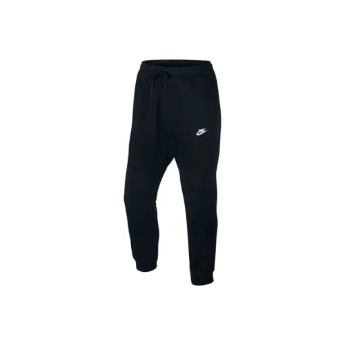 Nike Черные Мужские Вязаные Тренировочные Штаны