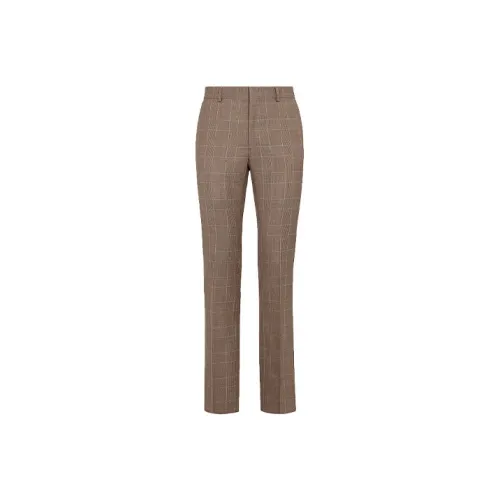 FENDI Brown Men's Casual Pants FENDI Коричневые Мужские Повседневные Брюки