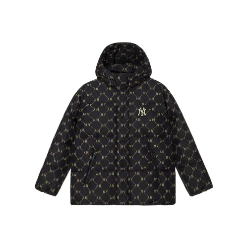 MLB MONOGRAM Коллекция New York Yankees 24FW Down Jacket Unisex Black
