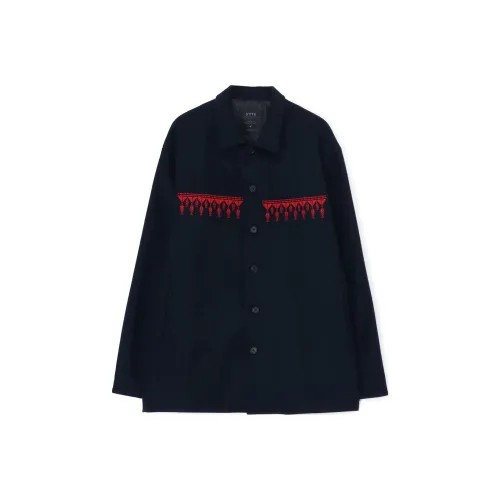 Yohji Yamamoto Морской синий Унисекс Куртки